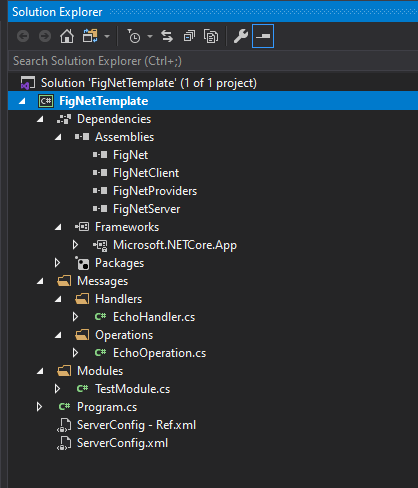 Template folder structure
